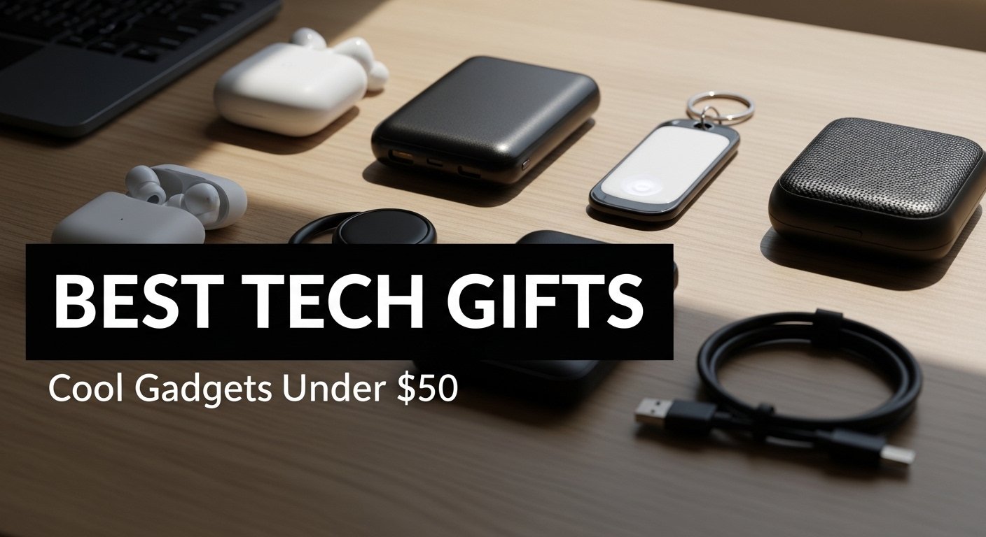 Best Tech Gifts: Cool Gadgets for Daily Life Under $50